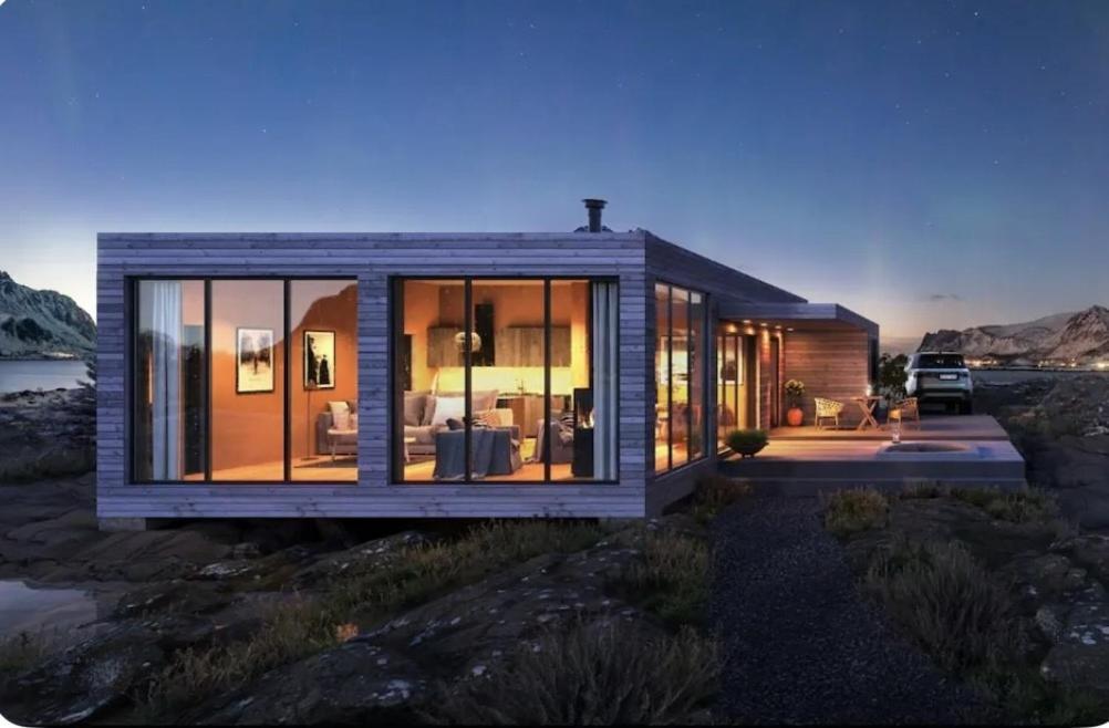 Nydelig Hytte I Unike Lofoten I Naerheten Av Henningsvaer! Lyngværet Exteriér fotografie